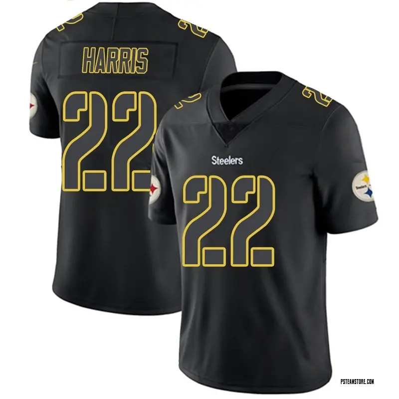 Youth Nike Najee Harris Gray Pittsburgh Steelers Atmosphere Game Jersey