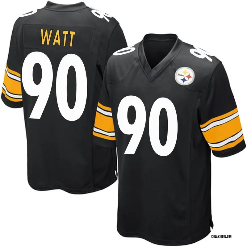 Youth Nike T.J. Watt Gold Pittsburgh Steelers Inverted Team Game