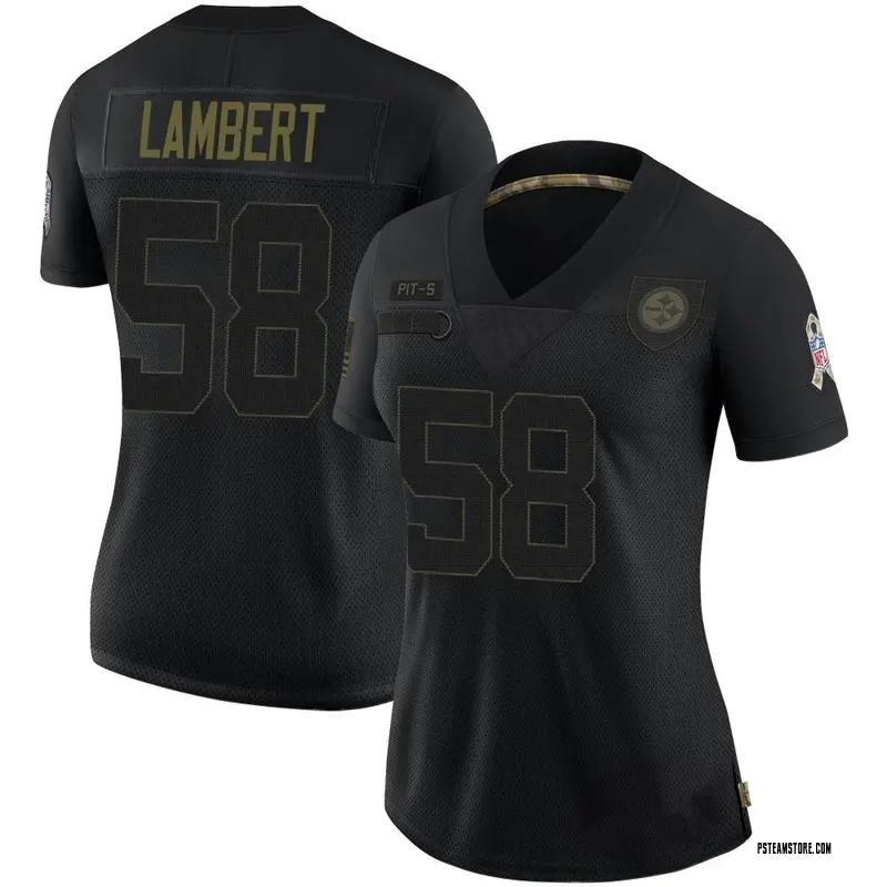 lambert steelers jersey