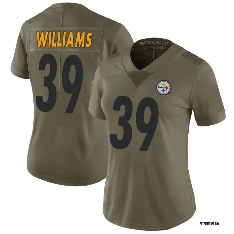 Women's Malik Williams Pittsburgh Steelers 2017 Salute to Service ...